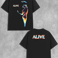 Y2K Style Cotton Graphic Print Loose Fit Short Sleeve T-Shirt