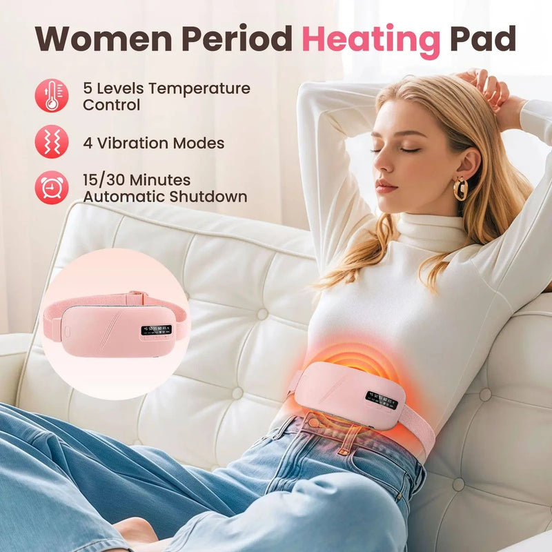 Portable Wireless Menstrual Heating Pad