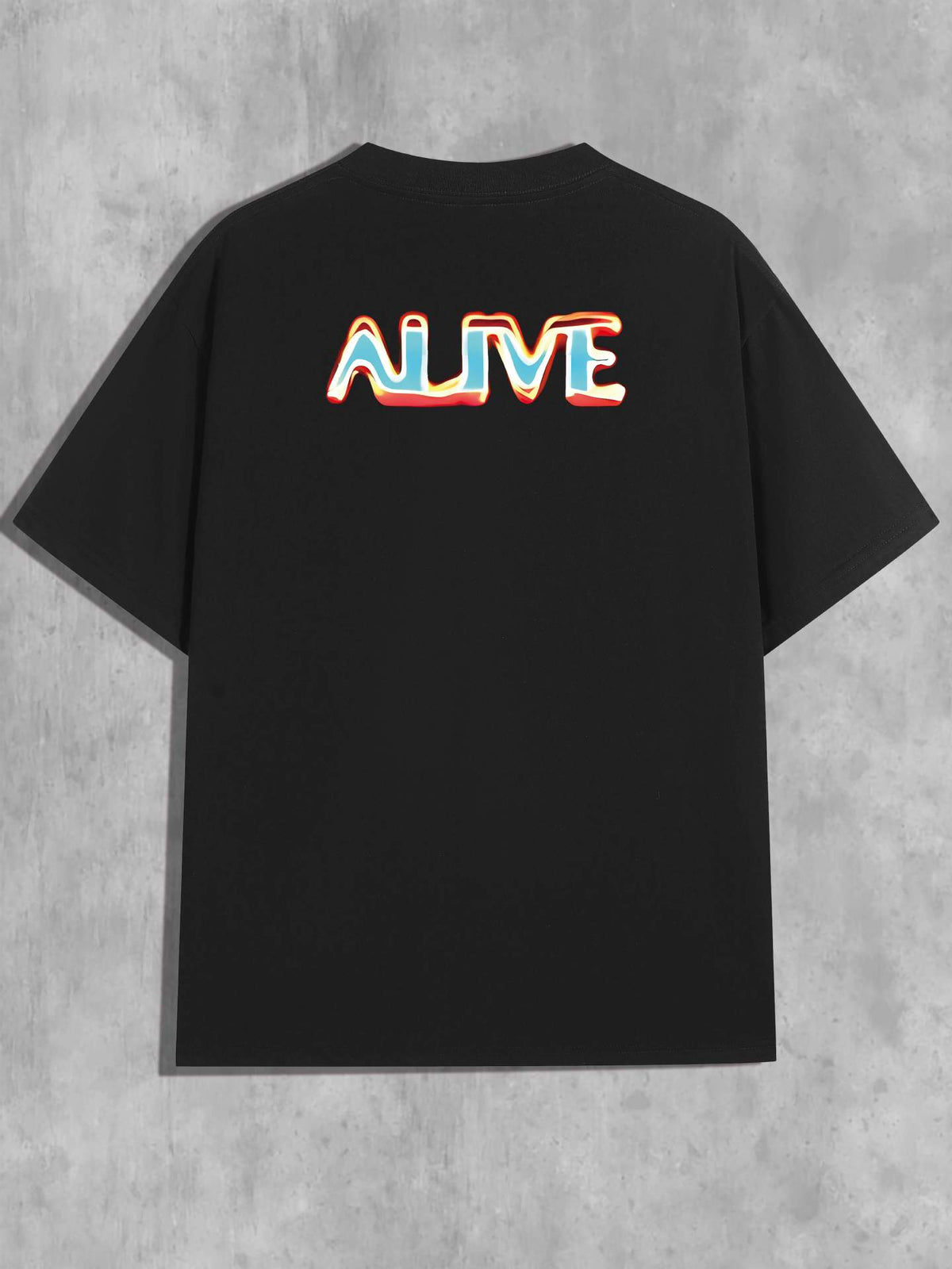 Y2K Style Cotton Graphic Print Loose Fit Short Sleeve T-Shirt