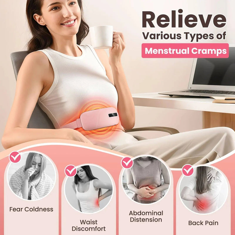 Portable Wireless Menstrual Heating Pad