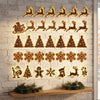 Christmas Glow Wall Silhouette Lights