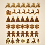 Christmas Glow Wall Silhouette Lights