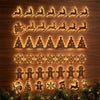 Christmas Glow Wall Silhouette Lights